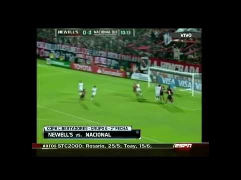 PartidosLeprosos | Libertadores 2014 | Fecha 2 | Newell's 4 - 0 Nacional | Resumen ESPN