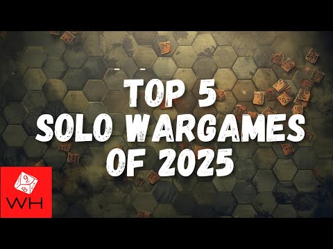 Top 5 Solitaire Wargames | Boardgames | Solo | 2025 Edition