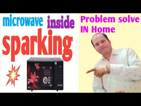 How To Fix Microwave Sparking for $3 -  Broken Microwave