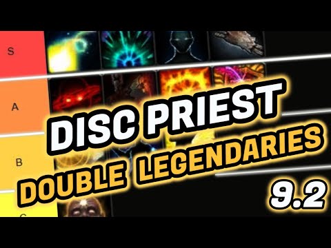 Discipline Priest POTENTIALLY Strong Double Legendary Combos In 9.2 PvP