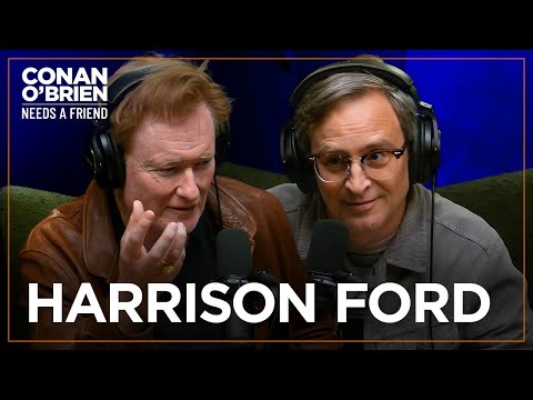 Conan Worries About How Matt Gourley Will Act Around Harrison Ford | Conan O'Brien Needs A Friend