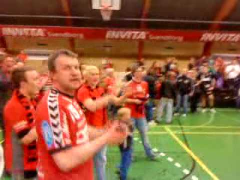 Fåborg HK - Fredericia HK 21/4-10. FHK Ultras on tour