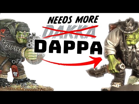 40k gets FANCY - Custom Warhammer Ork Kill Team Conversion!