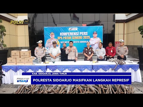 POLRESTA SIDOARJO SOSIALISASI KAMSELTIBCARLANTAS PADA MEDIA