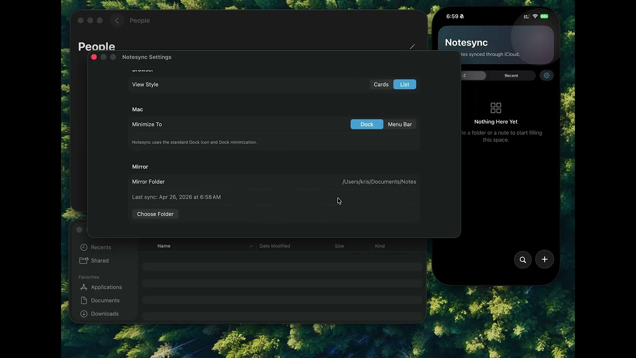 Notesync.md demo video