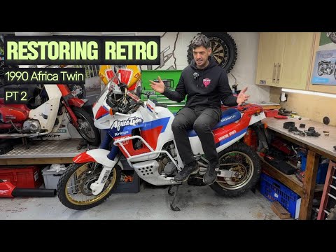 Thumbnail for Reviving my 1990 Honda Africa Twin RD04, Part 2 by Honda XRV750