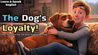 Never Lose Hope | Hope Never Dies | The Dog That Never Stopped Searching | Moral Story In English