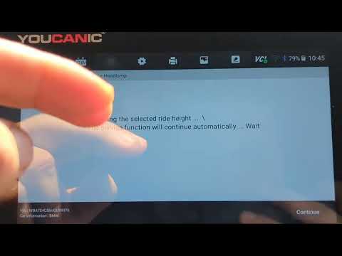 BMW Headlight Aim Adjustment | 2017 BMW 7-Series Headlight Calibration with YOUCANIC Scanner