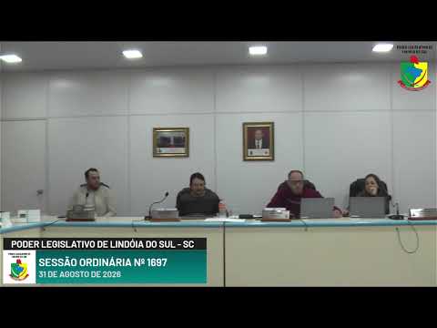 Transmissão ao vivo de Câmara de Vereadores Lindóia do Sul-SC.