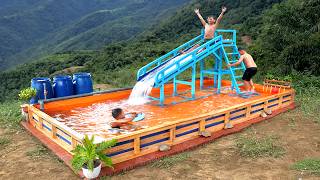 Build swimming pool for my son in backyard