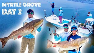 Catching our Biggest Redfish in Louisiana (epic drone footage)