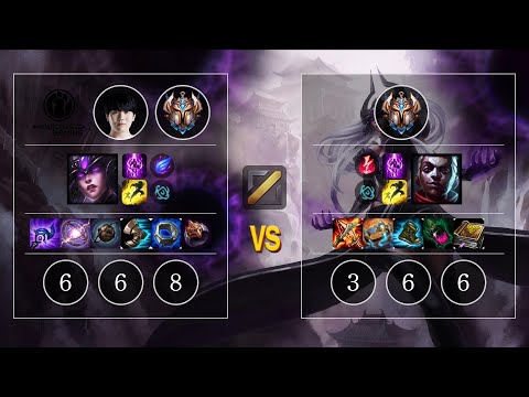 IG Rookie Syndra vs Ekko Mid - KR Challenger Patch 10.10