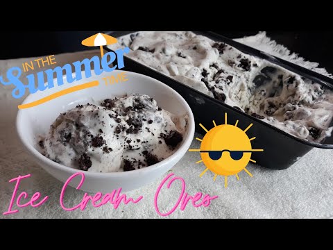 how to make ice cream at home|3 ingredients for ice cream oreo