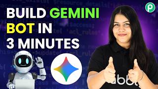 Geminiボットを3分で作成する方法
