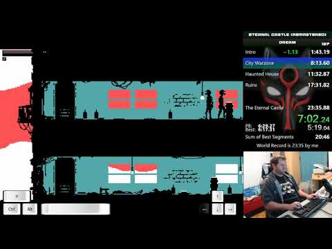 The Eternal Castle [REMASTERED] - Speedrun - Permadeath - 21:39 [WR]