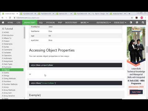 Wt Unit 3 Topic Java Script Objects