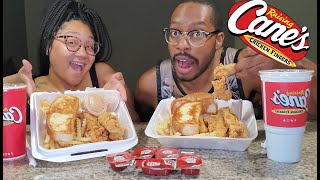 RAISING CANES CHICKEN TENDERS MUKBANG