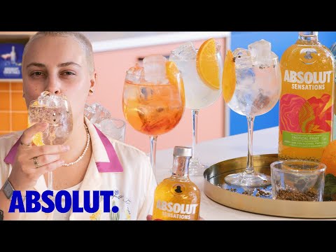 3 Spectacular Spritzes! | Absolut Drinks With AJ