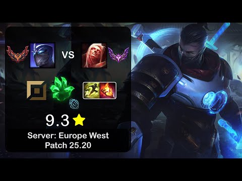 Shen Top vs Vladimir - EUW GrandMaster - Patch 25.20