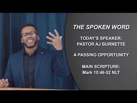 A Passing Opportunity | Pastor AJ Burnette | HGCF Sunday Service 08/25/2024