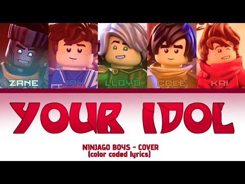 [AI COVER] NINJAGO BOYS  - "YOUR IDOL" (orig. by saja boys) | Color Coded & Lyrics