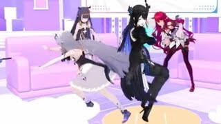KOSEKI BIJOU VS NERISA IRYS INA  ( BUTT BATTLE ) 【Hololive】#hololive #clipvtubers #clip #hololiveen
