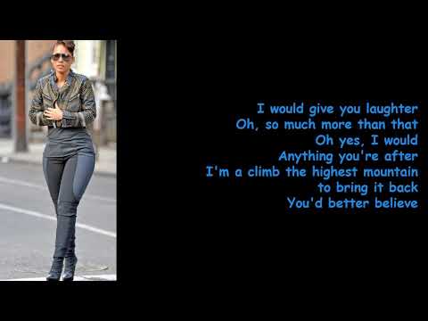 Lovin U by Alicia Keys (Lyrics)