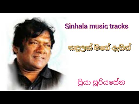 Kandulak mage asin karaoke කඳුලක් මගේ ඇසින්