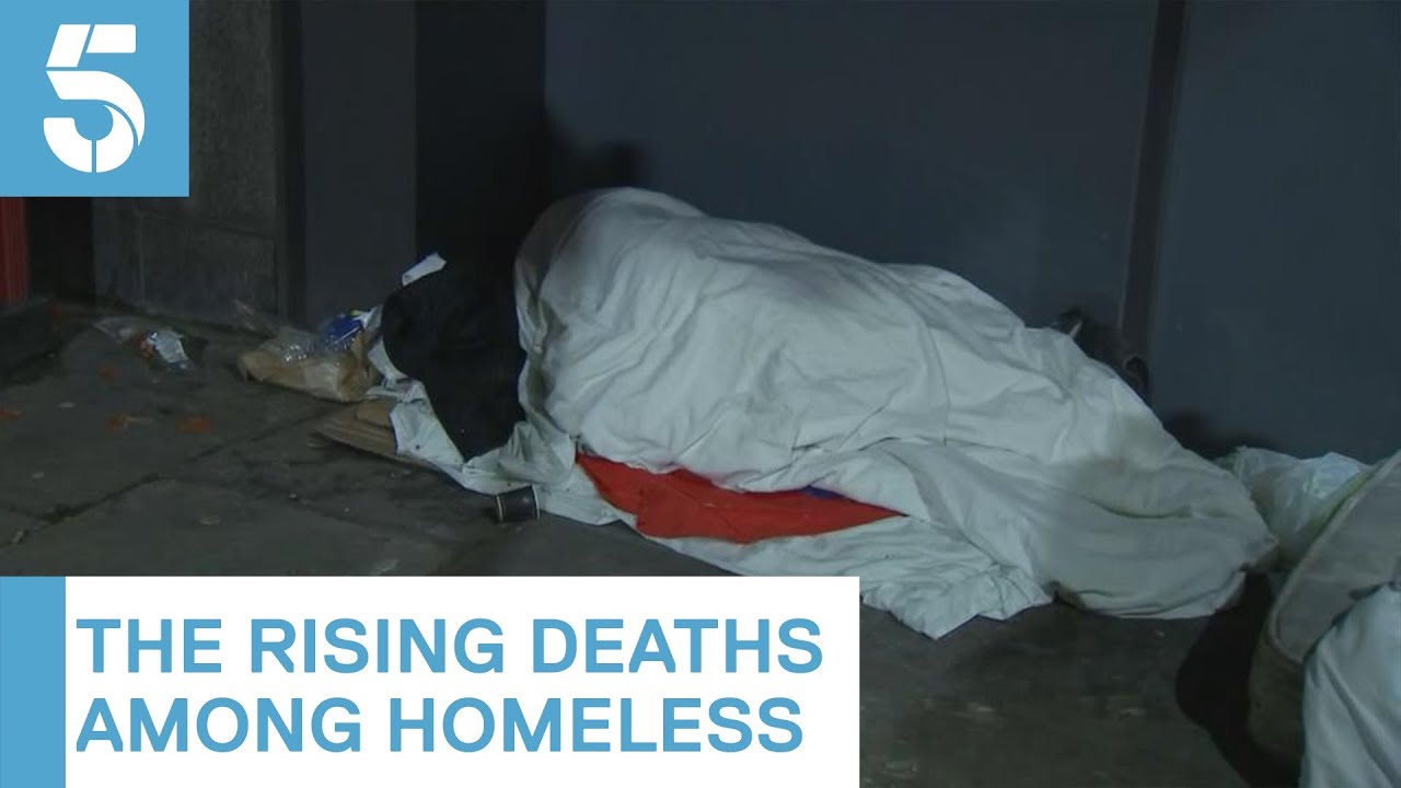 Homeless deaths rise across England and Wales | 5 News