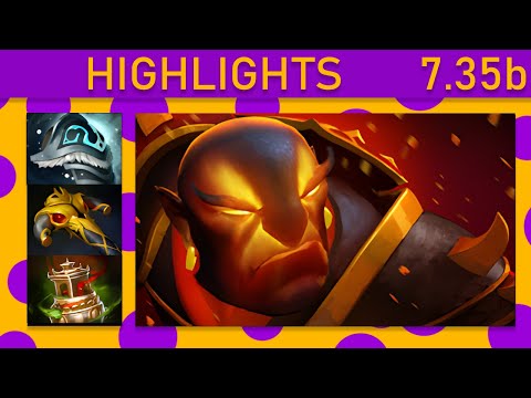 ✨Xcalibur Ember Spirit 90% Kill participation! Mid Highlights 7.35b - Dota 2 Top MMR