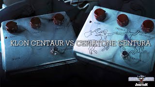 Video thumbnail for $$$$ Original Klon Centaur vs $400 Ceriatone Centura | Can you tell them apart? by Music Junction