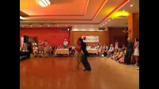 Leandro Furlan y Natalia Fures Jurmala August 18 2013 2