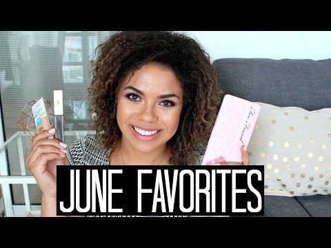 June Beauty Favorites! | samantha jane Video