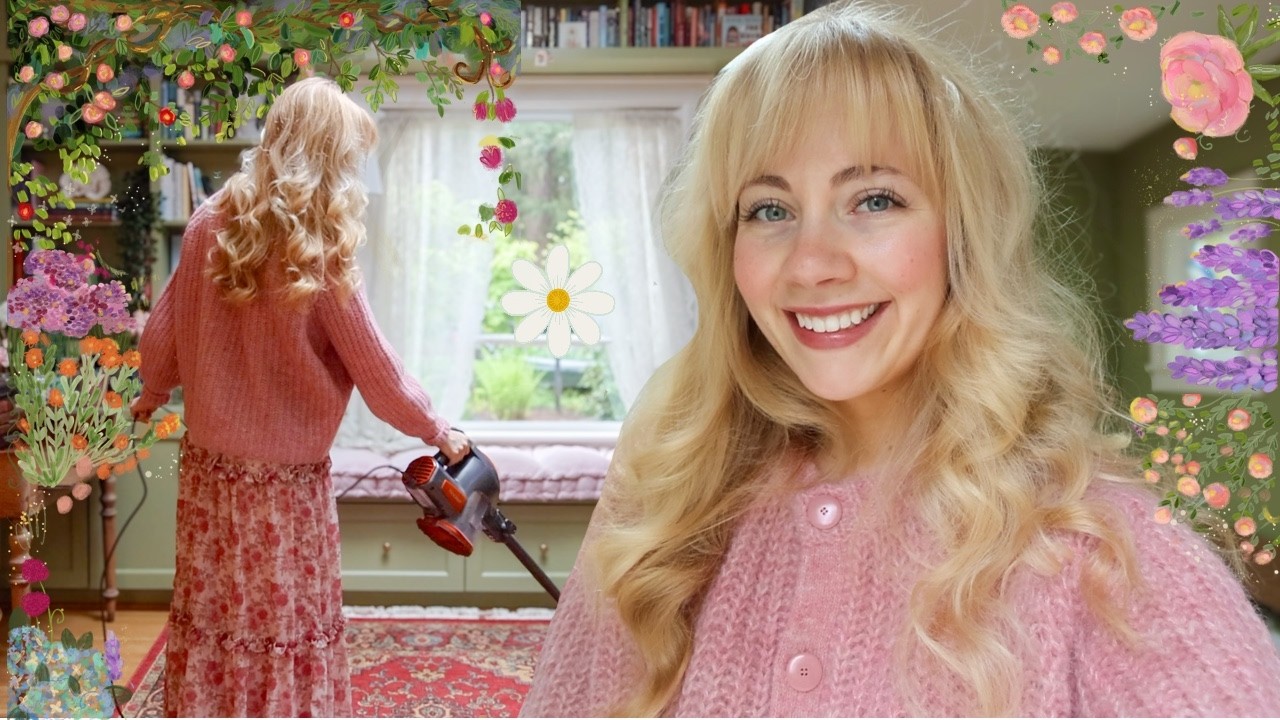 I turned my hallway into a secret garden 🌸 Cozy Weekend Reset & Refresh