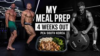 Prep Diaries - Meal Prep at 4 Weeks out + Photoshoot Client + Chest and Triceps Session at King Gym