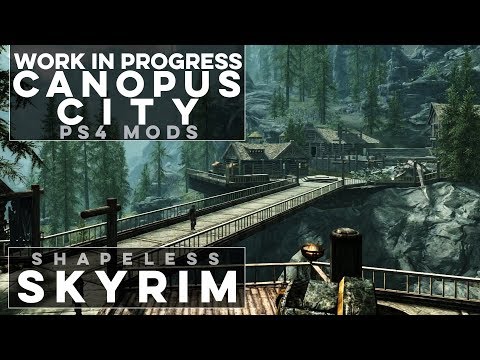 WIP Skyrim Town on PS4 - Shapeless Skyrim (Ep. 128)