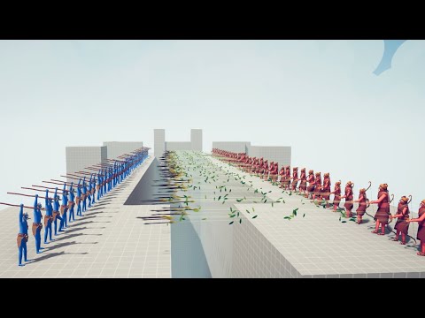 Spear Throwe vs Every Unit - Totally Accurate Battle Simulator TABS