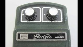 Video thumbnail for ROLAND AF-60 BEE GEE FUZZ PEDAL AUDIO SAMPLE in HD by VINTAGEGEARHOLLYWOOD