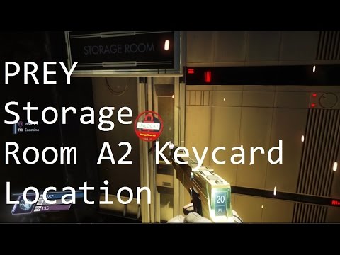 PREY - Storage Room A2 Keycard