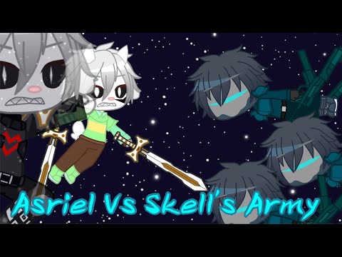 Undertale reacts to Asriel Vs Skell’s Army || Ft. Mega Channel || Link in the description