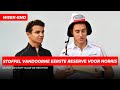 Stoffel Vandoorne dit seizoen eerste reserve voor Lando Norris, Dutch GP stapt naar de rechter