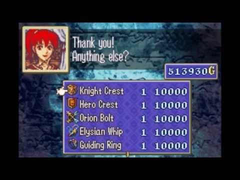Fire Emblem the Sword of Seals Playthrough Part 48 Secret Shop
