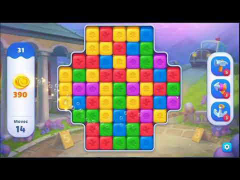 Fishdom Blast Level 31 - NO BOOSTERS GAMEPLAY 🐠 | SKILLGAMING ✔️