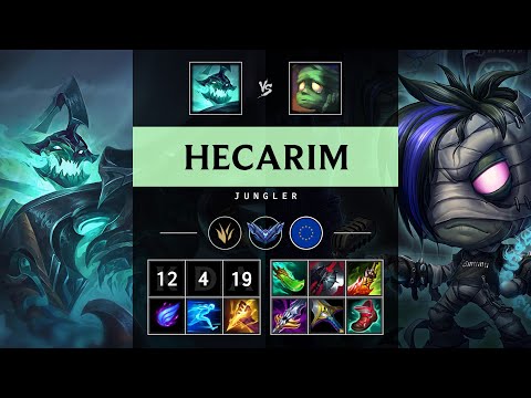 Hecarim Jungle vs Amumu - EUW Diamond Patch 25.10