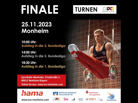 DTL: 3. Bundesliga Aufstiegs Finale -Turnen- Männer 2023