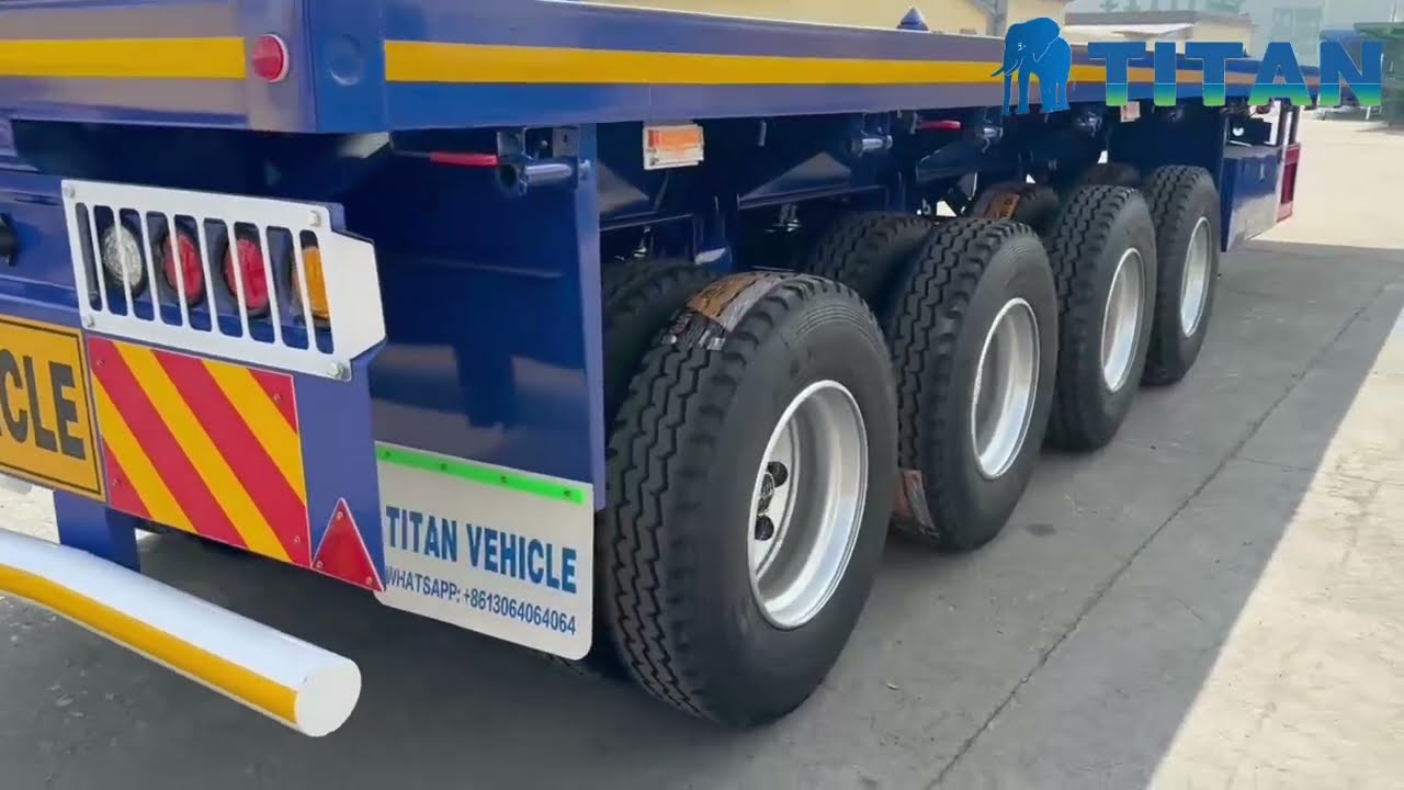 flatbed trailer
