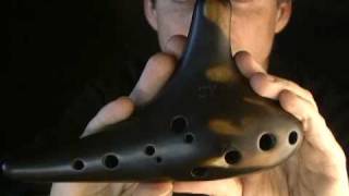 Video thumbnail for Demo of the 12 Hole Sweet Potato Ocarina in Alto C Strawfire by Songbird Ocarina
