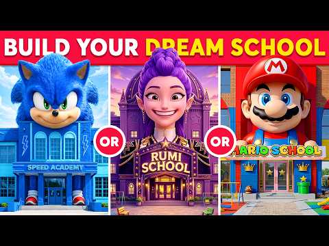Would You Rather...? Build Your Luxury Dream School 🏫✨🤑🎒 Jelly Quiz
