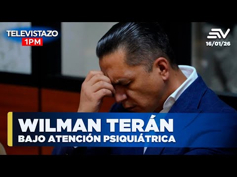 Wilman Terán under psychiatric care | Televistazo 1PM News January 16, 2025