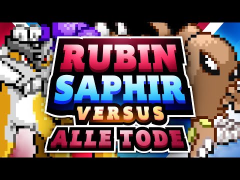 ALLE TODE! - Pokémon Rubin & Saphir Versus w/ @DauniDaunstar